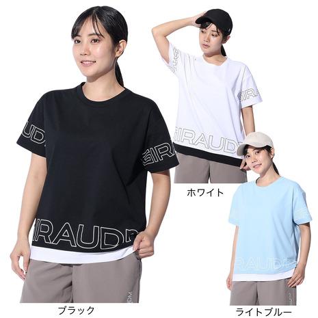 GIRAUDM（ジローム） （レディース）ドライプラス ジャージ プリント T 