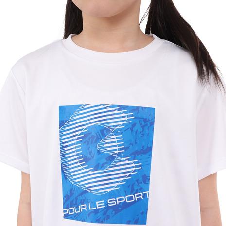 ジローム（GIRAUDM）（キッズ）ジュニア ドライプラス プリントメッシュTシャツ CT4S0066-TR865-GRES WHT｜supersportsxebio｜06