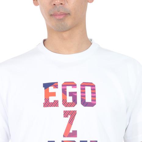 エゴザル（EGOZARU）（メンズ、レディース）バスケットボールウェア ワイドジオメトリック デイライト Tシャツ EZST-S2401｜supersportsxebio｜11