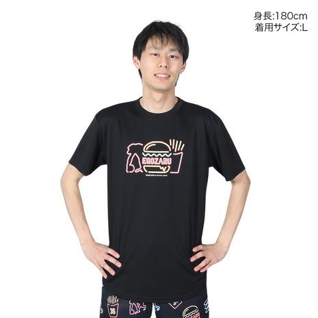 エゴザル（EGOZARU）（メンズ）バスケットボールウェア ネオンバーガー Tシャツ EZST-S2414-012 速乾｜supersportsxebio｜02