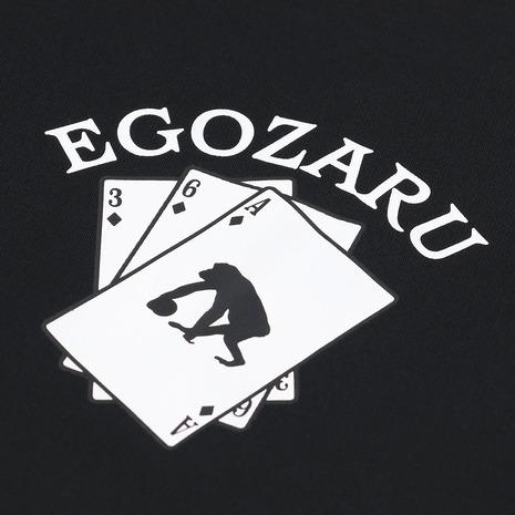 エゴザル（EGOZARU）（メンズ）バスケットボールウェア ドローカード Tシャツ EZST-S2434-012 速乾｜supersportsxebio｜03