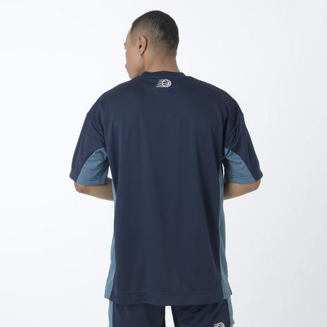 ニューバランス（new balance）（メンズ）バスケットボールウェア コートグラフィック ディンプルメッシュ 半袖Tシャツ AMT45070｜supersportsxebio｜02