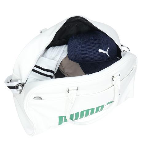美品 PUMA プーマ ボストンバック ゴルフ ホワイト タウンユース　完売品 美品 PUMA プーマ ボストンバック ゴルフ ホワイト タウンユース