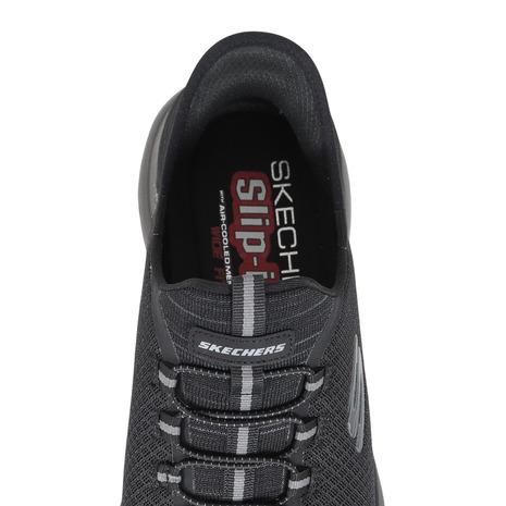 スケッチャーズ（SKECHERS）（メンズ）カジュアルシューズ スリップインズ サミッツ ハイ レンジ ブラック 232457W-BBK スニーカー ハンズフリー 洗濯機洗い可｜supersportsxebio｜08