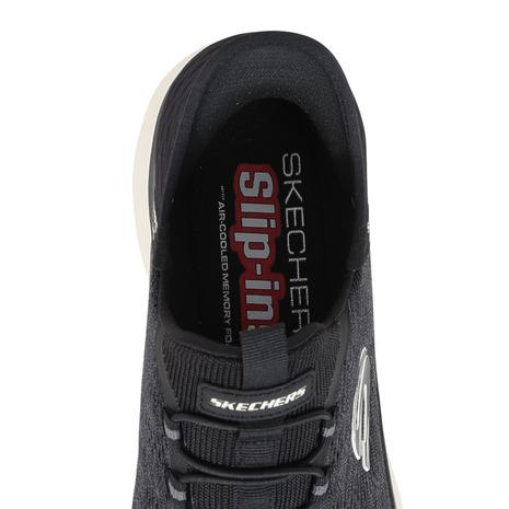 スケッチャーズ（SKECHERS）（メンズ）カジュアルシューズ スリップインズ サミッツ キーペース ブラック 232469-BLK スニーカー ハンズフリー 洗濯機洗い可｜supersportsxebio｜08