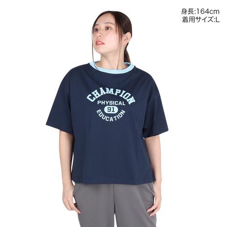 チャンピオン-ヘリテイジ（CHAMPION-HERITAGE）（レディース）リンガーTシャツ 24SS CW-Z313 370｜supersportsxebio｜02