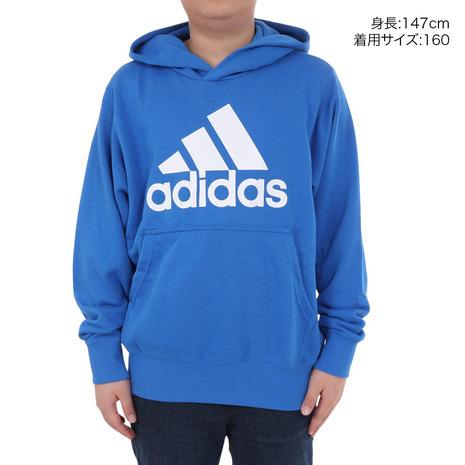 アディダス（adidas）（キッズ）エッセンシャルズ プラス ビッグロゴ プルオーバーパーカー KWF36-JE1735｜supersportsxebio｜02