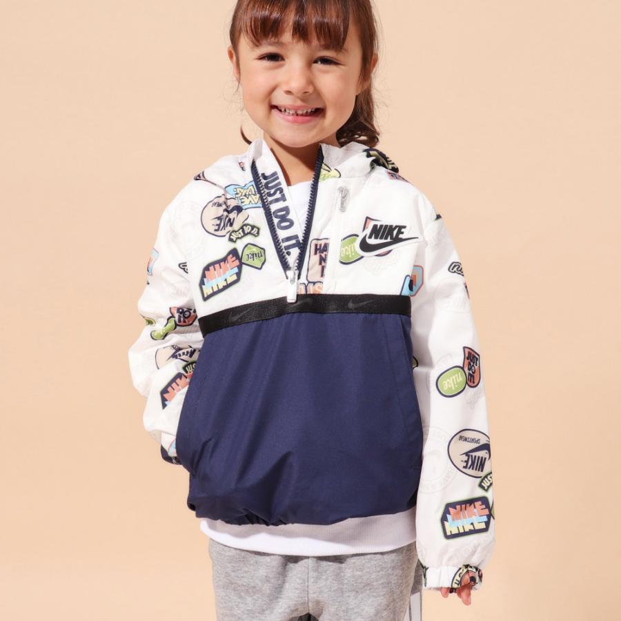 NIKE ナイキ(NIKE)(キッズ)ハーフジップ プリントブロック NIKE ナイキ(NIKE)(キッズ)ハーフジップ プリントブロック