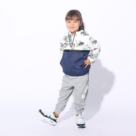 NIKE ナイキ(NIKE)(キッズ)ハーフジップ プリントブロック NIKE ナイキ(NIKE)(キッズ)ハーフジップ プリントブロック