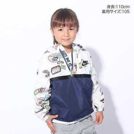 NIKE ナイキ(NIKE)(キッズ)ハーフジップ プリントブロック NIKE ナイキ(NIKE)(キッズ)ハーフジップ プリントブロック