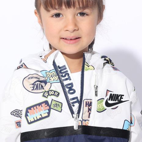 NIKE ナイキ(NIKE)(キッズ)ハーフジップ プリントブロック NIKE ナイキ(NIKE)(キッズ)ハーフジップ プリントブロック