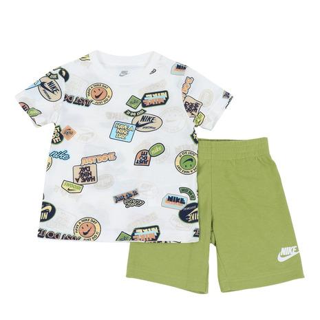 NIKE ナイキ(NIKE)(キッズ)ボーイズ NSW AOP FT SHORT 上下 NIKE ナイキ(NIKE)(キッズ)ボーイズ NSW AOP FT SHORT 上下