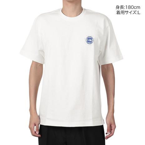ノースフェイス（THE NORTH FACE）（メンズ、レディース）Tシャツ 半袖 ショートスリーブジオスクエアロゴTシャツ 綿 NT32451｜supersportsxebio｜02