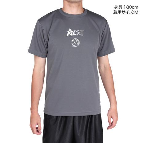 アルスト（ALST）（メンズ）バレーボールウェア SPEED GRADATION ロゴTシャツ VB24TS05-22｜supersportsxebio｜02