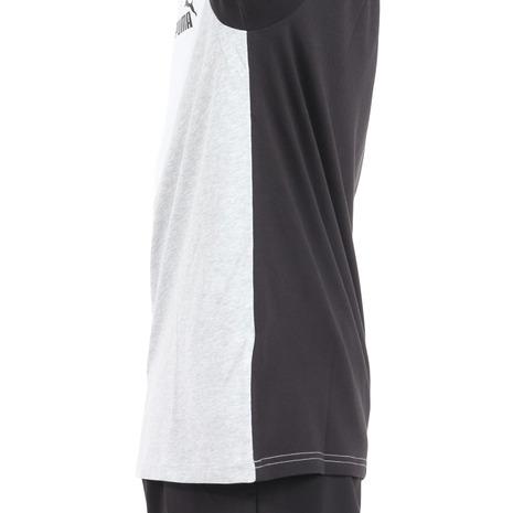 プーマ（PUMA）（メンズ）POWER MX 半袖カラーブロックTシャツ 681074 01 BLK｜supersportsxebio｜08