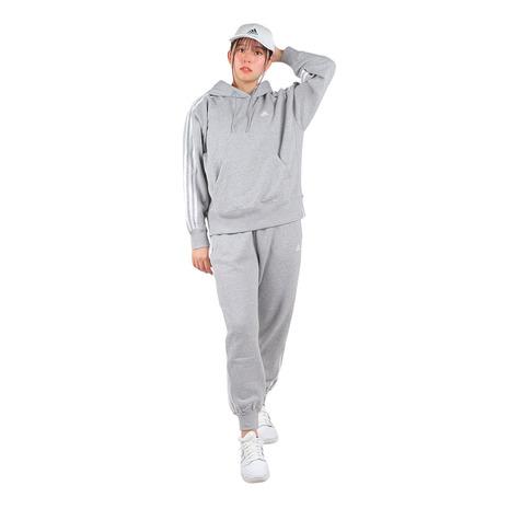 アディダス（adidas）（レディース）エッセンシャルズ プラス スリーストライプス フレンチテリーテーパードパンツ KVF84-JF1418｜supersportsxebio｜11