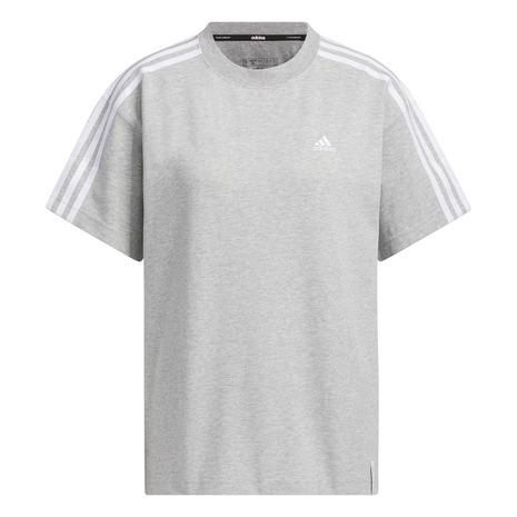 アディダス（adidas）（レディース）エッセンシャルズ プラス スリーストライプス Tシャツ 半袖 KVF79-JF1395｜supersportsxebio｜06