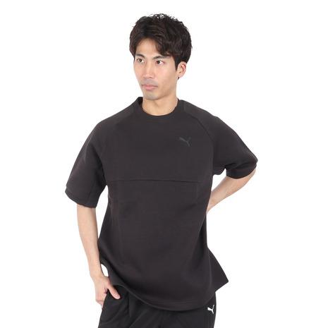 プーマ（PUMA）（メンズ）プーマ テック スウェット Tシャツ 半袖 DK 681840｜supersportsxebio｜02