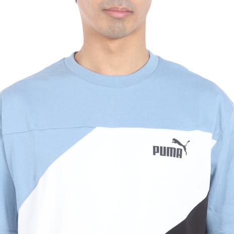 【20%OFFクーポン対象！5/15まで】プーマ（PUMA）（メンズ）POWER MX 半袖カラーブロックTシャツ 681074 20 IDG｜supersportsxebio｜06