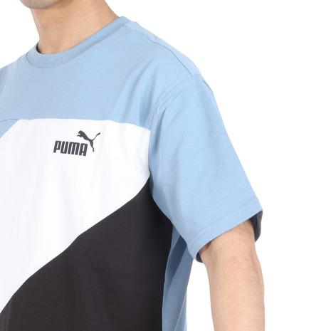 【20%OFFクーポン対象！5/15まで】プーマ（PUMA）（メンズ）POWER MX 半袖カラーブロックTシャツ 681074 20 IDG｜supersportsxebio｜07