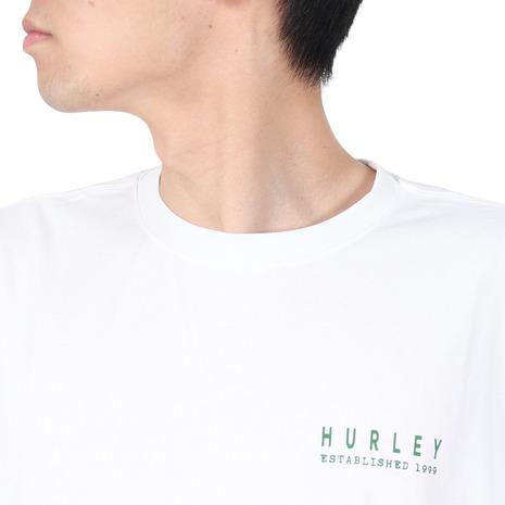 ハーレー（HURLEY）（メンズ）ラッシュガード ファントム オーバーサイズド スウェル半袖Tシャツ MUT2411007-WHT｜supersportsxebio｜06