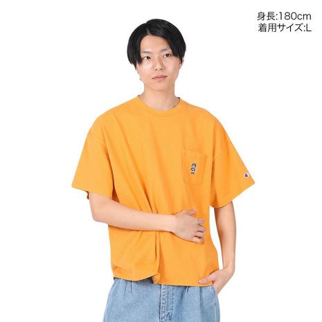 チャンピオン-ヘリテイジ（CHAMPION-HERITAGE）（メンズ、レディース）ルーズフィット 半袖ポケットTシャツ C3-Z327｜supersportsxebio｜05