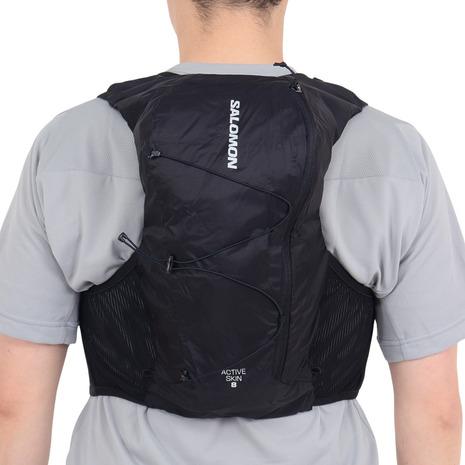 サロモン（SALOMON）（メンズ、レディース）ランニングバッグ ランニングベスト フラスク付 ACTIVE SKIN 8 LC217_5