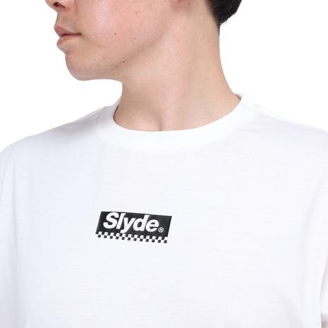 スライド（SLYDE）（メンズ）スモール ロゴ Tシャツ SL24SSM-APP017-WHT｜supersportsxebio｜06