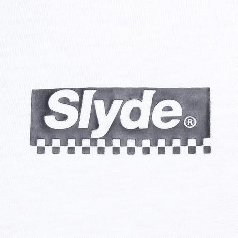 スライド（SLYDE）（メンズ）スモール ロゴ Tシャツ SL24SSM-APP017-WHT｜supersportsxebio｜09