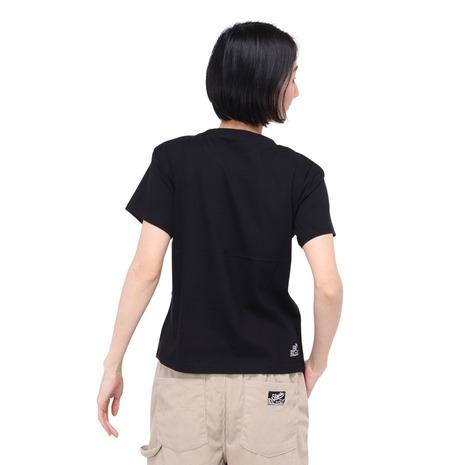 スライド（SLYDE）（レディース）POPPY CIRCLE 半袖Tシャツ SL24SSL-APP001-BLK｜supersportsxebio｜04