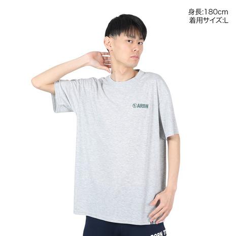 エアボーン（ARBN）（メンズ）ショートスリーブ TREE Tシャツ AB24SSM-APP0110-LGRY｜supersportsxebio｜02