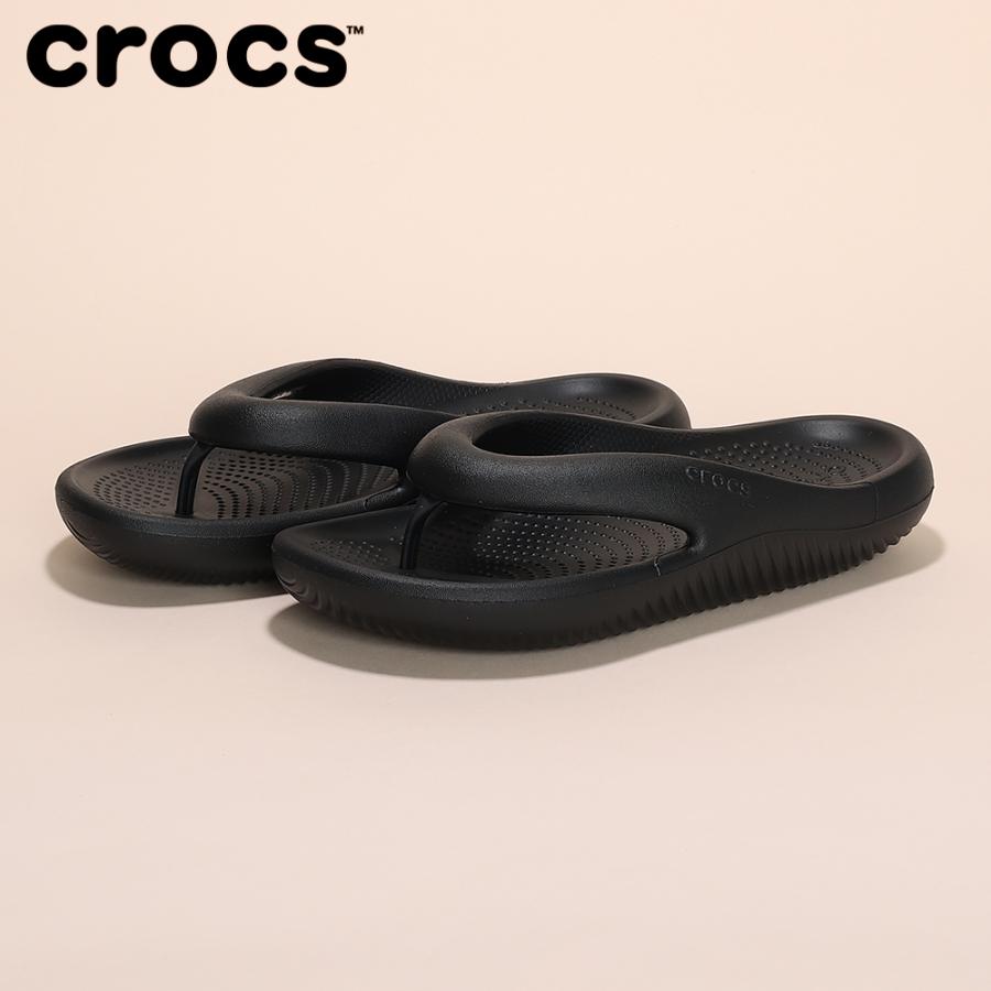 クロックス] サンダル メロウ リカバリー クロッグ ブラック 23.0 cm