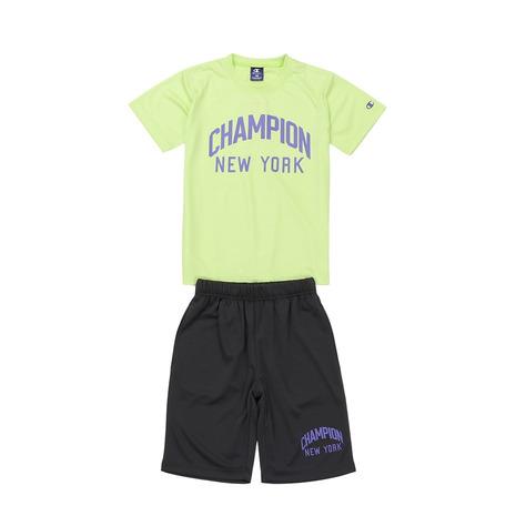 親子お揃いチャンピオンTシャツ(M)(100)コラボ Champion 親子 ペアルック tシャツ チャンピオン 親子ウェア 春 男女