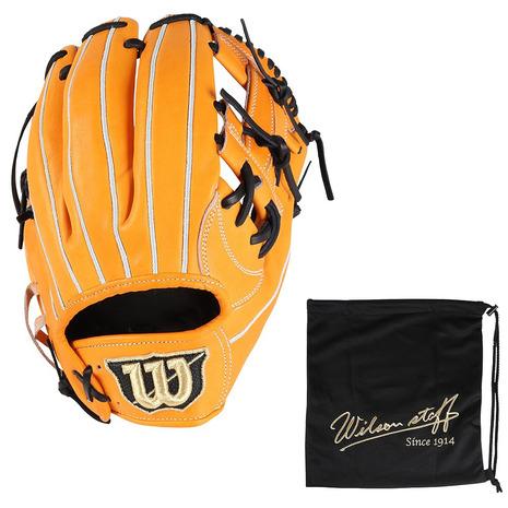 ウイルソン スタッフ WBW101068 硬式 内野手用 高校野球対応 型付け済