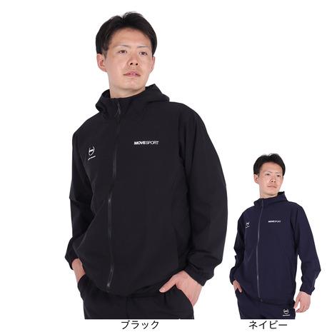 DESCENTE/フルジップフーディー 上下セット/ブラック DESCENTE（デサント） 大きいサイズ メンズ MOVESPORT AIRY TRANSFER