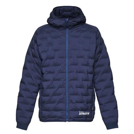 アスレタ(ATHLETA)サッカー フットサルウェア ウルトラストレッチダウンジャケット REI-1177 NVY(Men’s) ATHLETA（アスレタ） （メンズ）サッカー フットサルウェア ウルトラ
