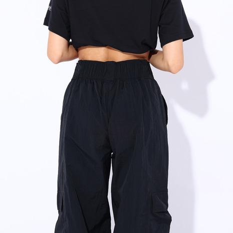 【新品タグ付】NIKE ナイキ ハイウエスト　ウーブン カーゴパンツ　S 黒 NIKE公式】ナイキ スポーツウェア エッセンシャル ウィメンズ