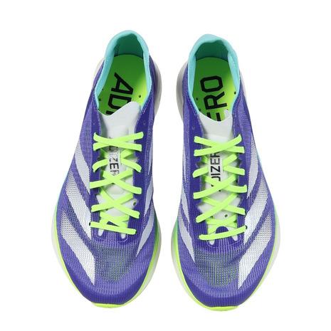 アディダス（adidas）ランニングシューズ アディゼロタクミセン10M ブルー 楽天市場】アディダス adidas メンズ レディース ランニング