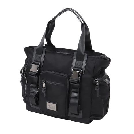 【極美品】MAKAVELIC BIND UP 3 トートバッグ ブラック MAKAVELIC（マキャベリック） （メンズ）バインドアップ3 トートバッグ