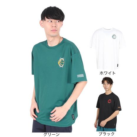 PUMA（プーマ） （メンズ、レディース）バスケットボールウェア 半袖 T
