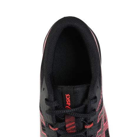 ASICS KEIO ブラック/レッド スパイクシューズ ASICS アシックス スパイク メンズ レディース スターシャイン 3