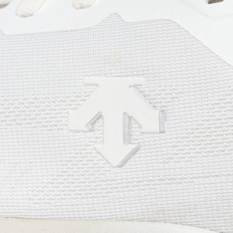 デサント（DESCENTE）（メンズ）ランニングシューズ エナザイトライド ホワイト SP313RRN91 WHT0 スニーカー ジョギング クッション性 反発性 安定性