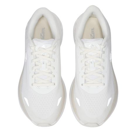 デサント（DESCENTE）（メンズ）ランニングシューズ エナザイトライド ホワイト SP313RRN91 WHT0 スニーカー ジョギング クッション性 反発性 安定性