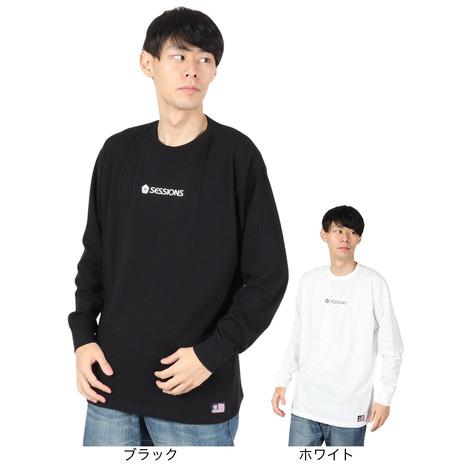 SESSIONS（セッションズ） （メンズ）ロゴ ロングスリーブTシャツ