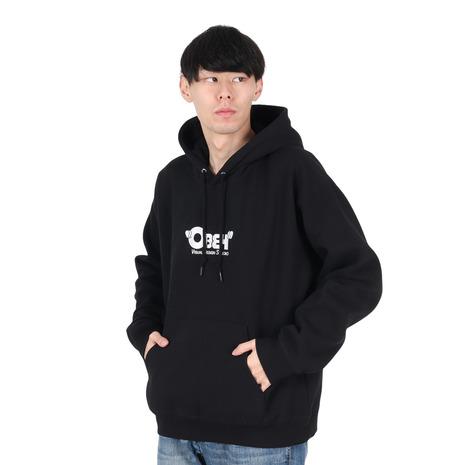 オベイ(OBEY)VISUAL DESIGN STUDIO フーディー 112470235BLK(Men’s) OBEY（オベイ） （メンズ）VISUAL DESIGN STUDIO フーディー