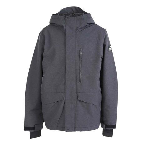 (取寄) クイックシルバー メンズ ミッション ソリッド スノー ジャケット Quiksilver men Mission Solid  Jacket Black Quiksilver（クイックシルバー） （メンズ、レディース）MISSION SOLID
