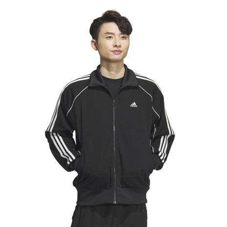 adidas トラックジャケット　Mサイズ adidas アディダス スリーストライプス レギュラーフィット