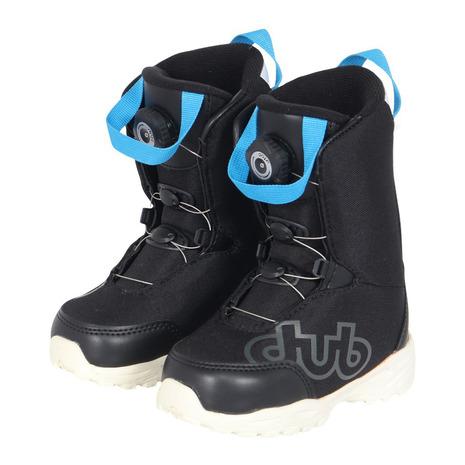ダブ(dub)ジュニア スノーボードブーツ ダイヤル式ブーツ BLENDED2 BLK(Jr) dub（ダブ） （キッズ）ジュニア スノーボードブーツ ダイヤル式ブーツ