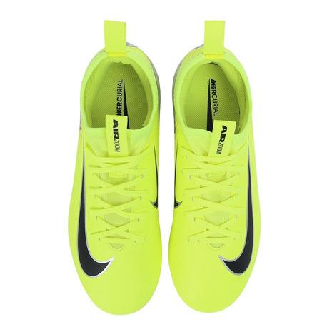 Nike Mercurial 蛍光イエロー スパイク 24㎝】Nike Air Zoom 蛍光イエロー スパイクシューズ - メルカリ