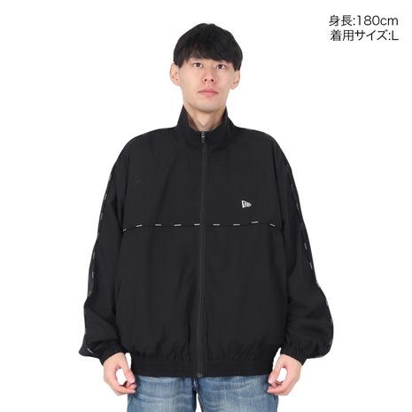 NEW ERA OD  JKT PIPING BLK セット NEW ERA ニューエラ（NEW ERA）（メンズ）オーバーサイズド